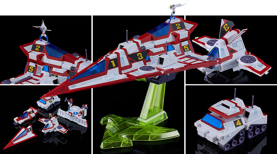 MODEROID Gatcha Spartan Unite Color Ver. (Gatchaman Fighter) - Box image