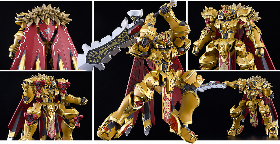 MODEROID Goldleo (Knight's & Magic) - Box image