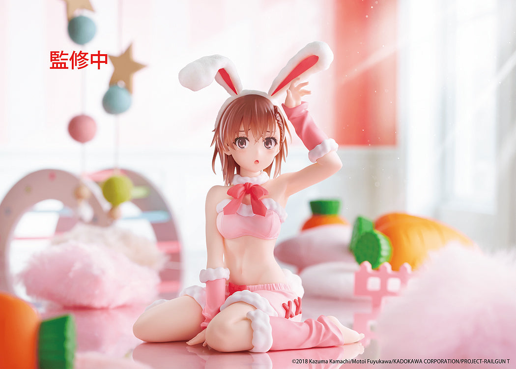 MOFLOCK Figure: Mikoto Misaka Fluffy Bunny Ver. (A Certain Scientific Railgun)