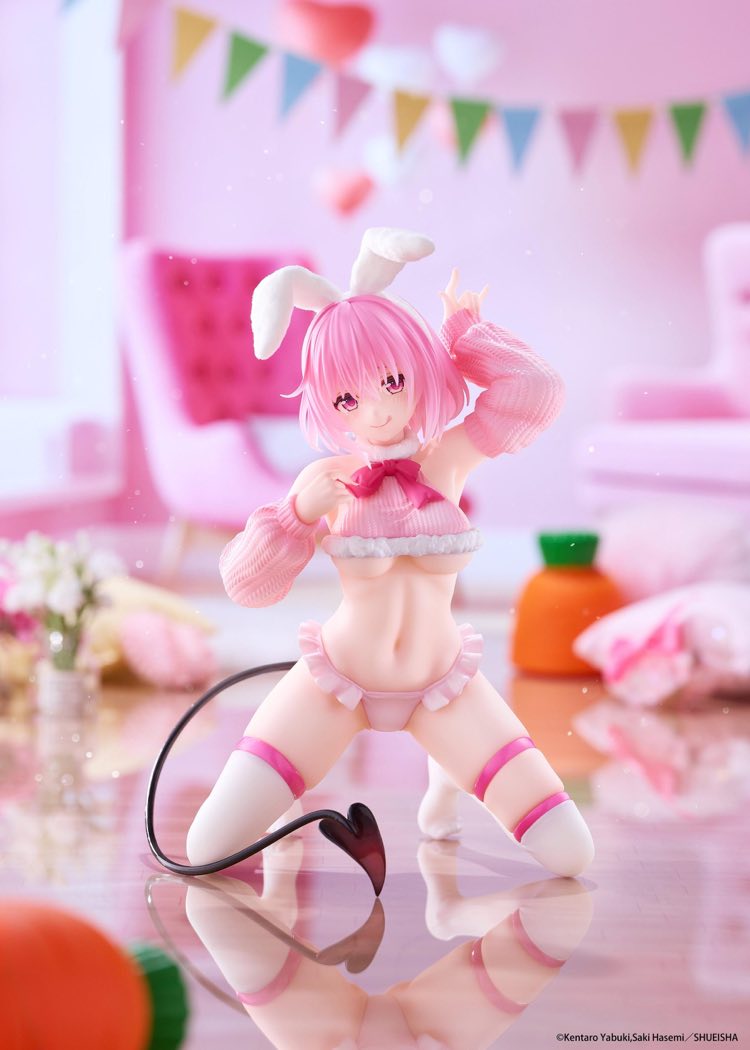 MOFLOCK Figure: Momo Fluffy Bunny Ver. (To Love-Ru Darkness)