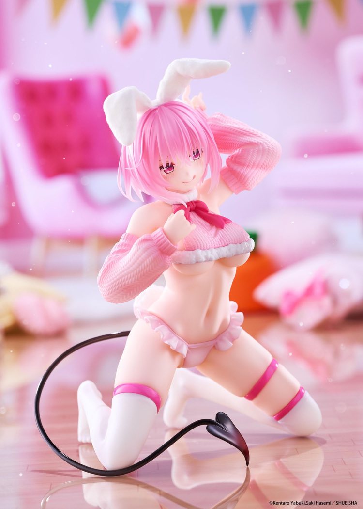 MOFLOCK Figure: Momo Fluffy Bunny Ver. (To Love-Ru Darkness)