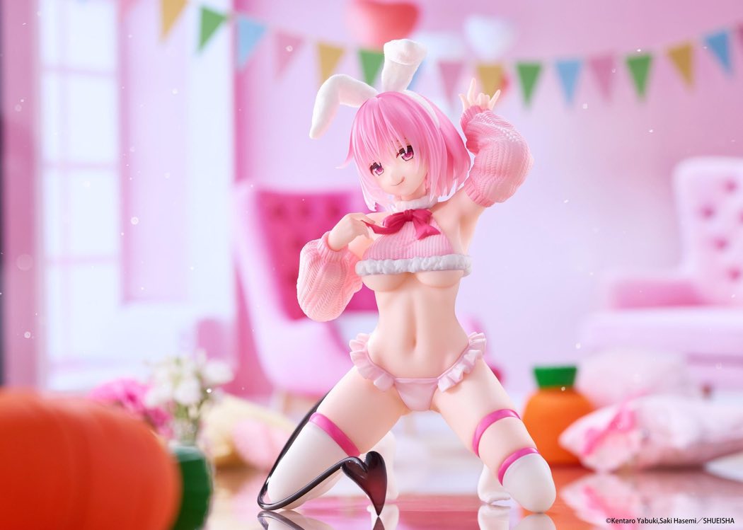 MOFLOCK Figure: Momo Fluffy Bunny Ver. (To Love-Ru Darkness)