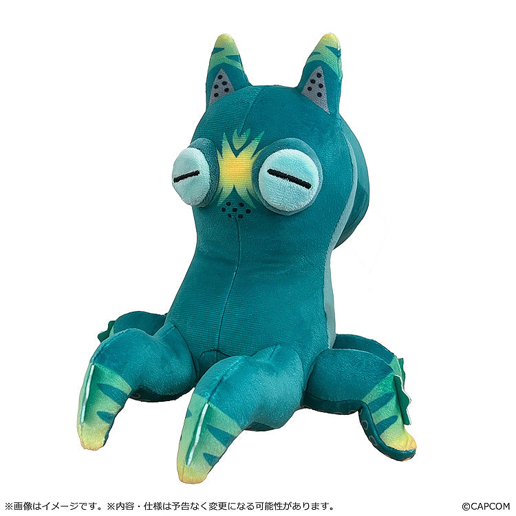 Monster Hunter Wilds Plush: Chibi Palico Felyne Nu Udra