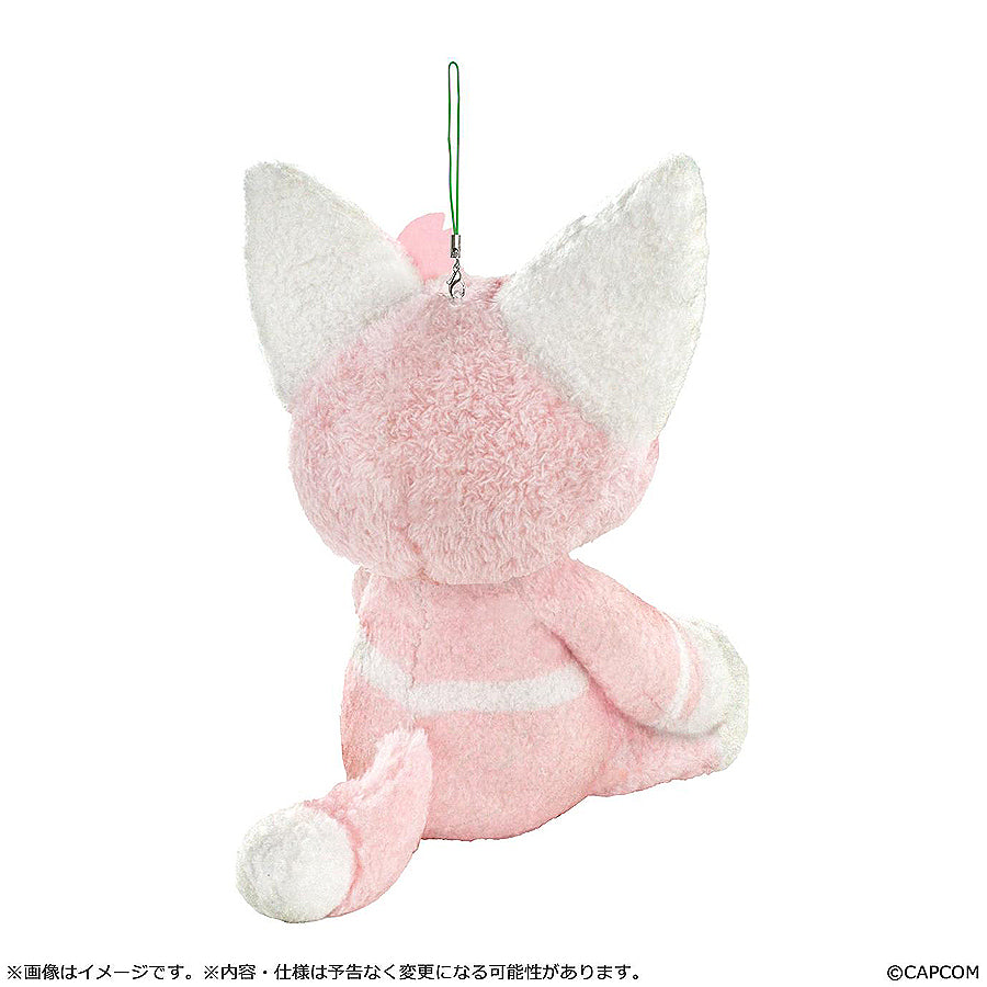 Monster Hunter Wilds Plush: Sakura Felyne Teddy
