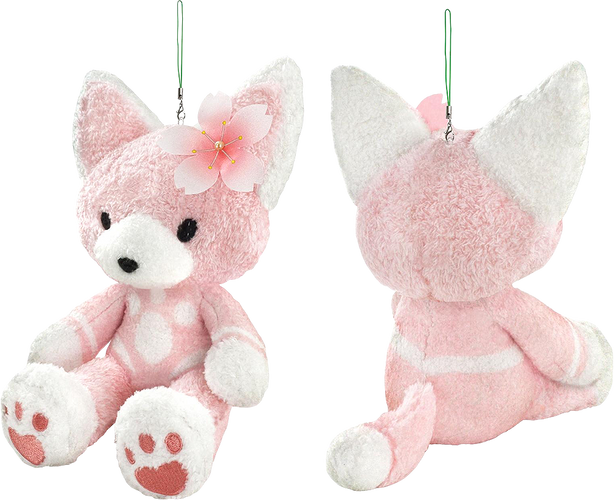 Monster Hunter Wilds Plush: Sakura Felyne Teddy - Box image