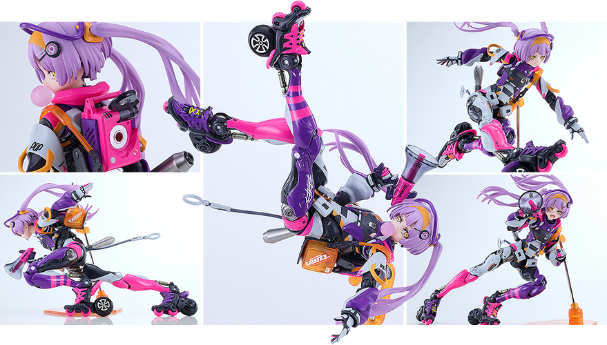 Motored Cyborg Runner SSX-155c Pop Tracker (Shojo-Hatsudoki) - Box image
