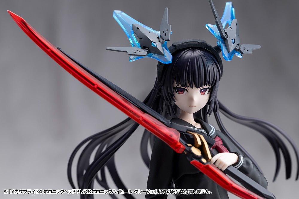 MSG MJ34J Mecha Supply 34 Holonic Headdress & Holonic High Heels Gray Ver.