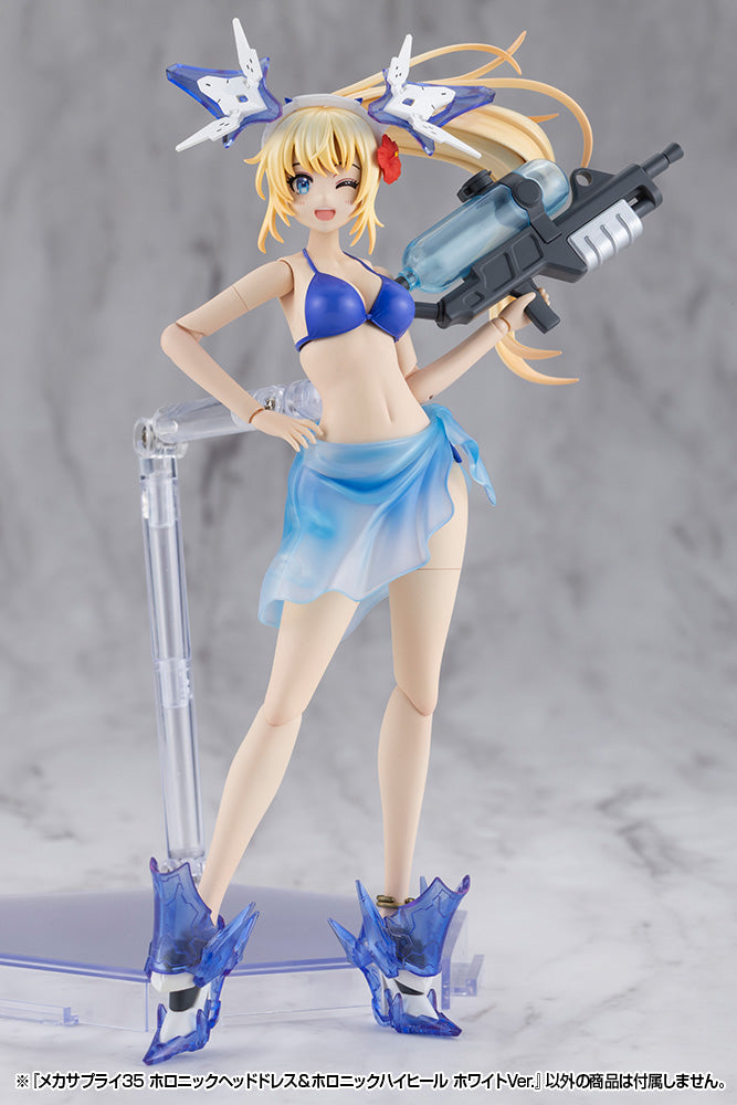 MSG MJ35J Mecha Supply 35 Holonic Headdress & Holonic High Heels White Ver.