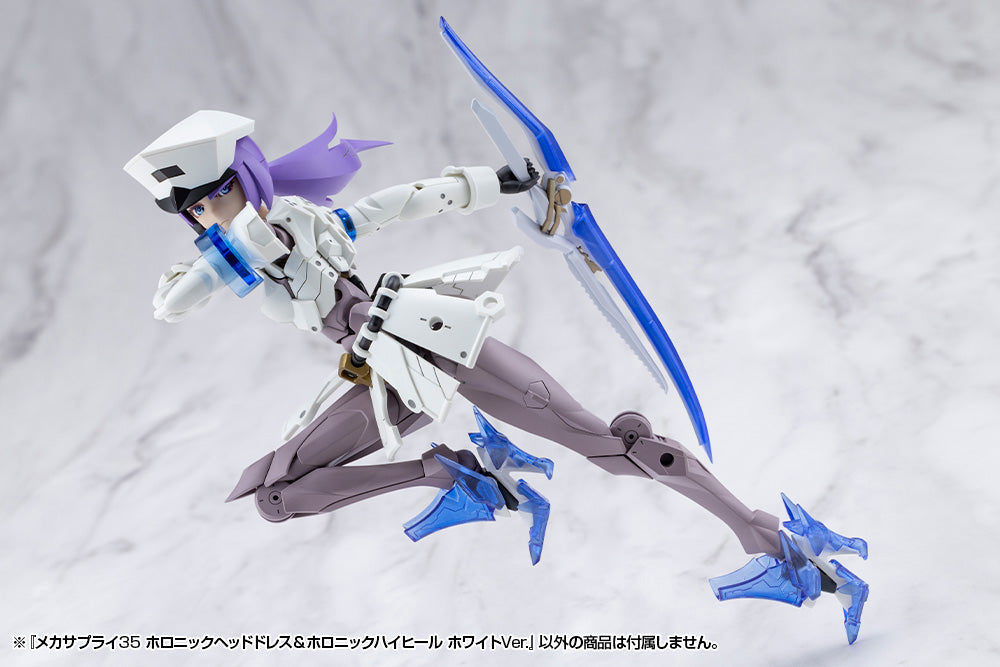 MSG MJ35J Mecha Supply 35 Holonic Headdress & Holonic High Heels White Ver.