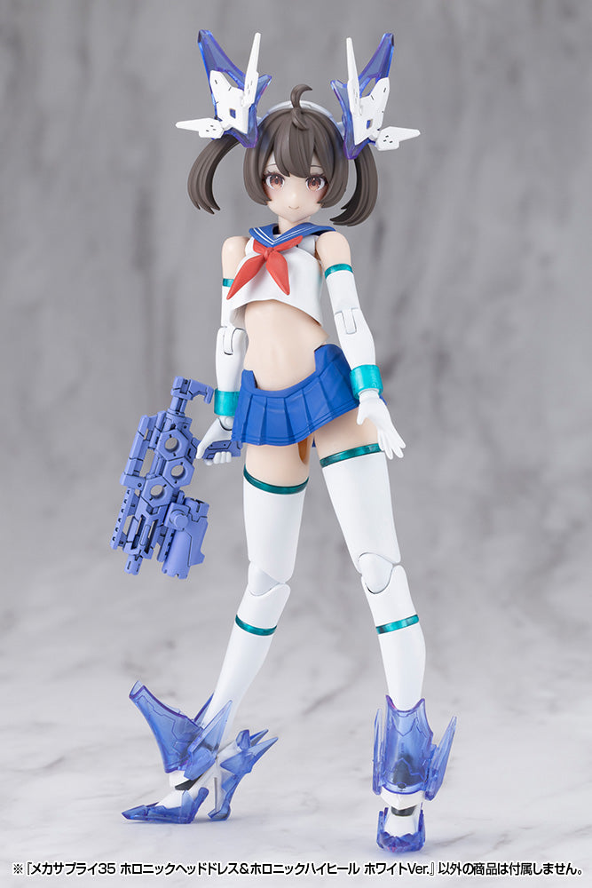 MSG MJ35J Mecha Supply 35 Holonic Headdress & Holonic High Heels White Ver.