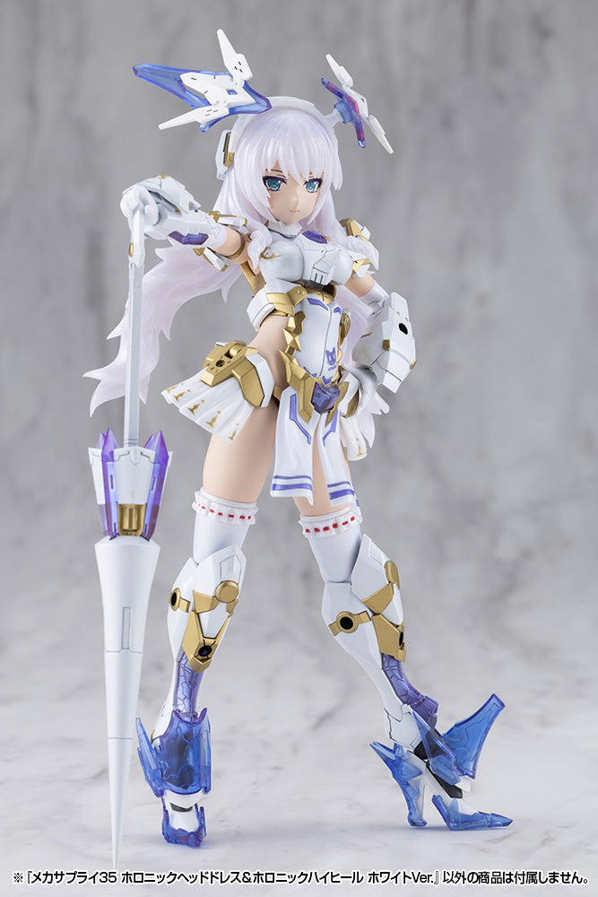 MSG MJ35J Mecha Supply 35 Holonic Headdress & Holonic High Heels White Ver.