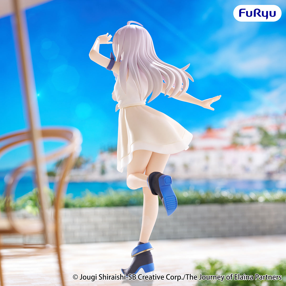 Muchute Figure: Elaina White Ver. (Wandering Witch: The Journey of Elaina)
