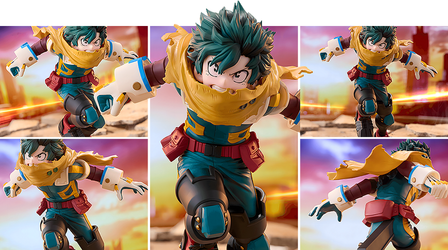 Muchute Figure: Izuku Midoriya (My Hero Academia: You're Next) - Box image