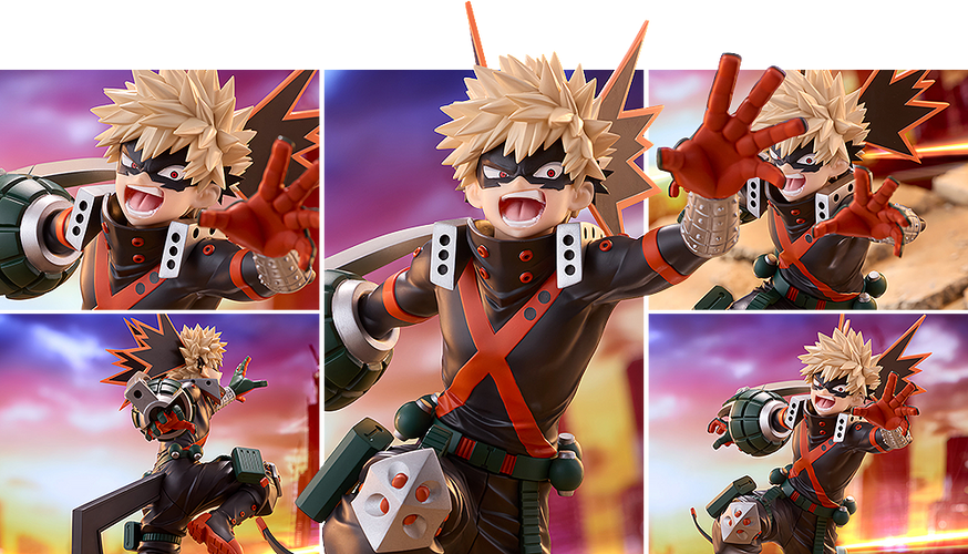 Muchute Figure: Katsuki Bakugo (My Hero Academia: You're Next) - Box image
