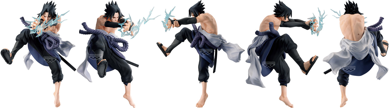 Naruto 72 Series 40 Vibration Stars B: Sasuke Uchiha - Box image