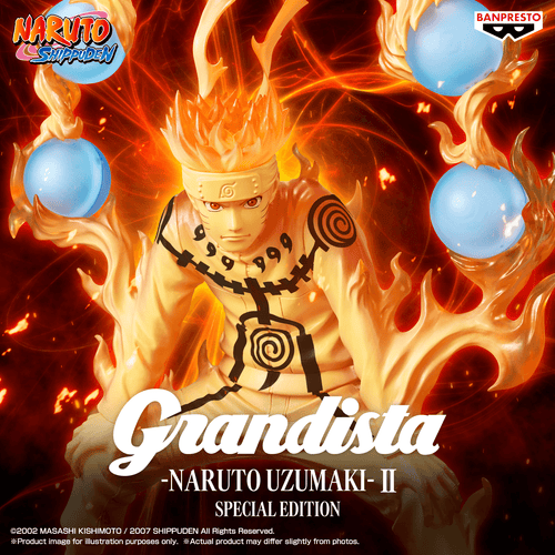 Naruto Shippuden Grandista: Naruto Uzumaki II Special Edition - Box image