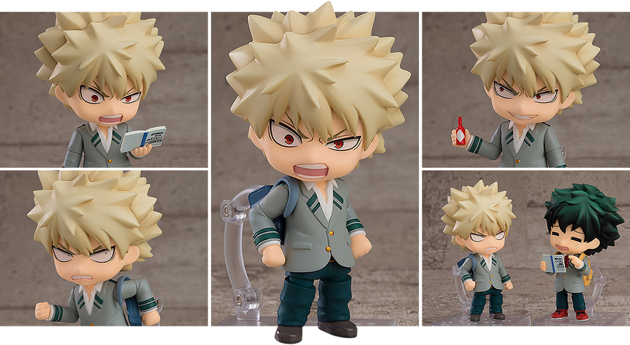 Nendoroid 2313 Katsuki Bakugo: U.A. School Uniform Ver. (My Hero Academia) - Box image