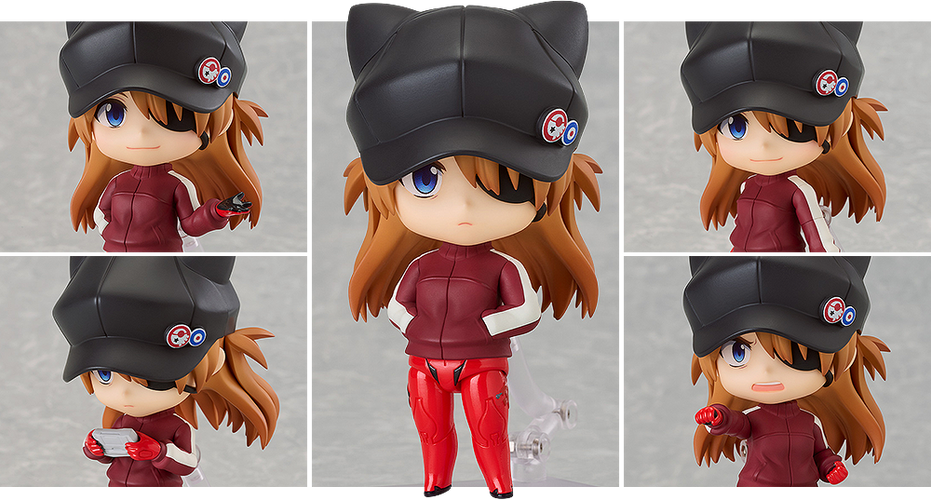 Nendoroid 2930 Asuka Shikinami Langley: Jersey Ver. (Rebuild of Evangelion) - Box image