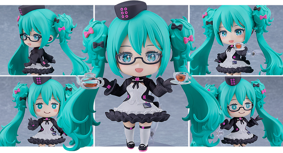 Nendoroid 3057 Hatsune Miku: Glasses x Café Ver. - Box image