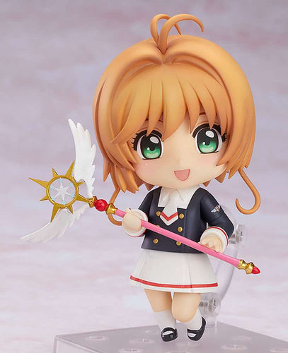 Nendoroid 918 Sakura Kinomoto: Tomoeda Junior High Uniform Ver. (Cardcaptor Sakura: Clear Card) - Box image