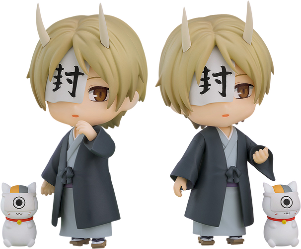 Nendoroid [Basic] 3082 Takashi Natsume & Nyanko Sensei: Ceremonial Ver. (Natsume Yujin-cho) - Box image