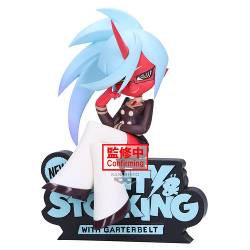 New Panty & Stocking with Garterbelt Monitor Top Figz: Kneesocks - Box image