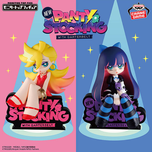 New PANTY & STOCKING with GARTERBELT Monitor Top Figz: Panty - Box image