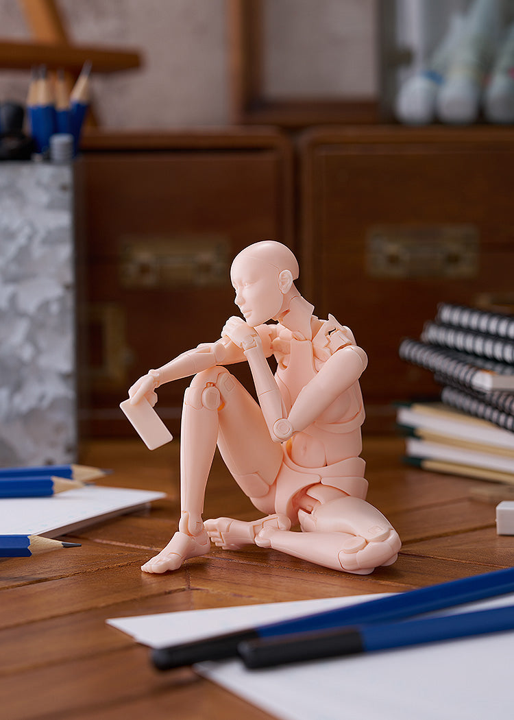 Nishimura Style Drawing Doll Olive Flesh