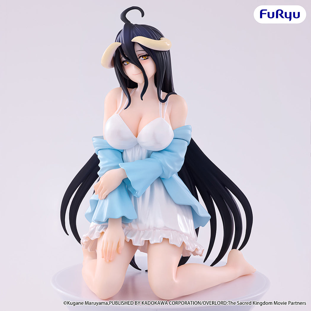 Noodle Stopper Figure: Albedo Loungewear Pearl White Ver. (Overlord)