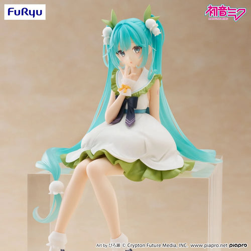 Noodle Stopper Figure: Hatsune Miku Flower Fairy Lily of the Valley - Box image