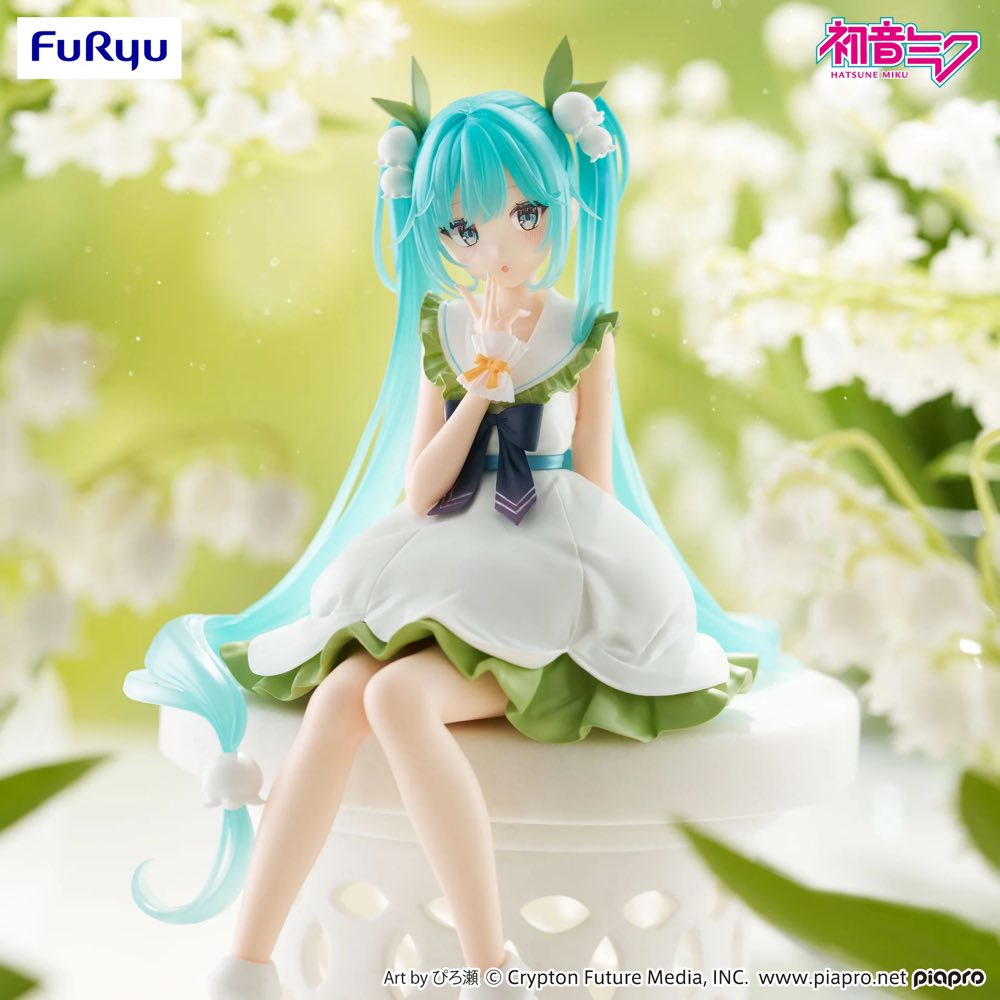 Noodle Stopper Figure: Hatsune Miku Flower Fairy Lily of the Valley