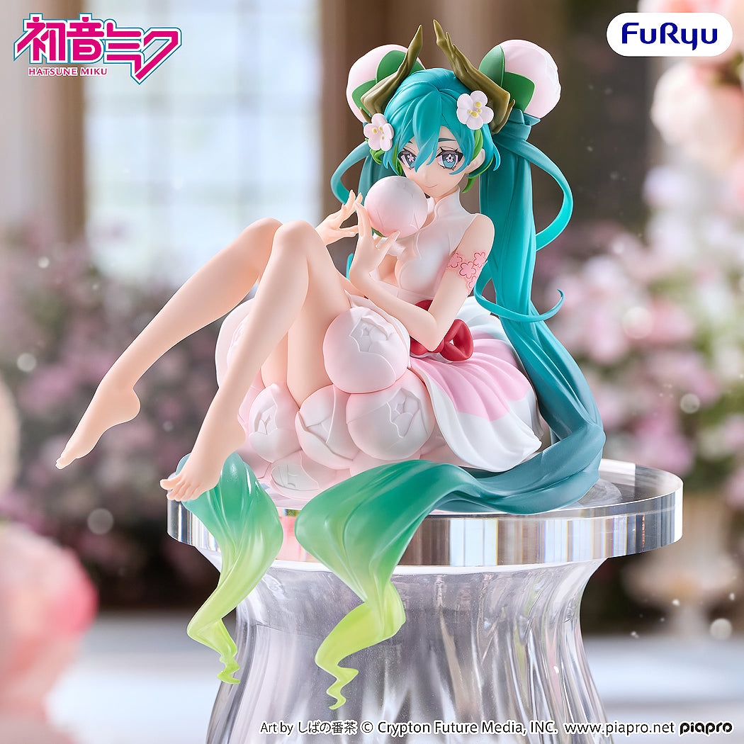 Noodle Stopper Figure: Hatsune Miku Flower Fairy White Plum Blossom