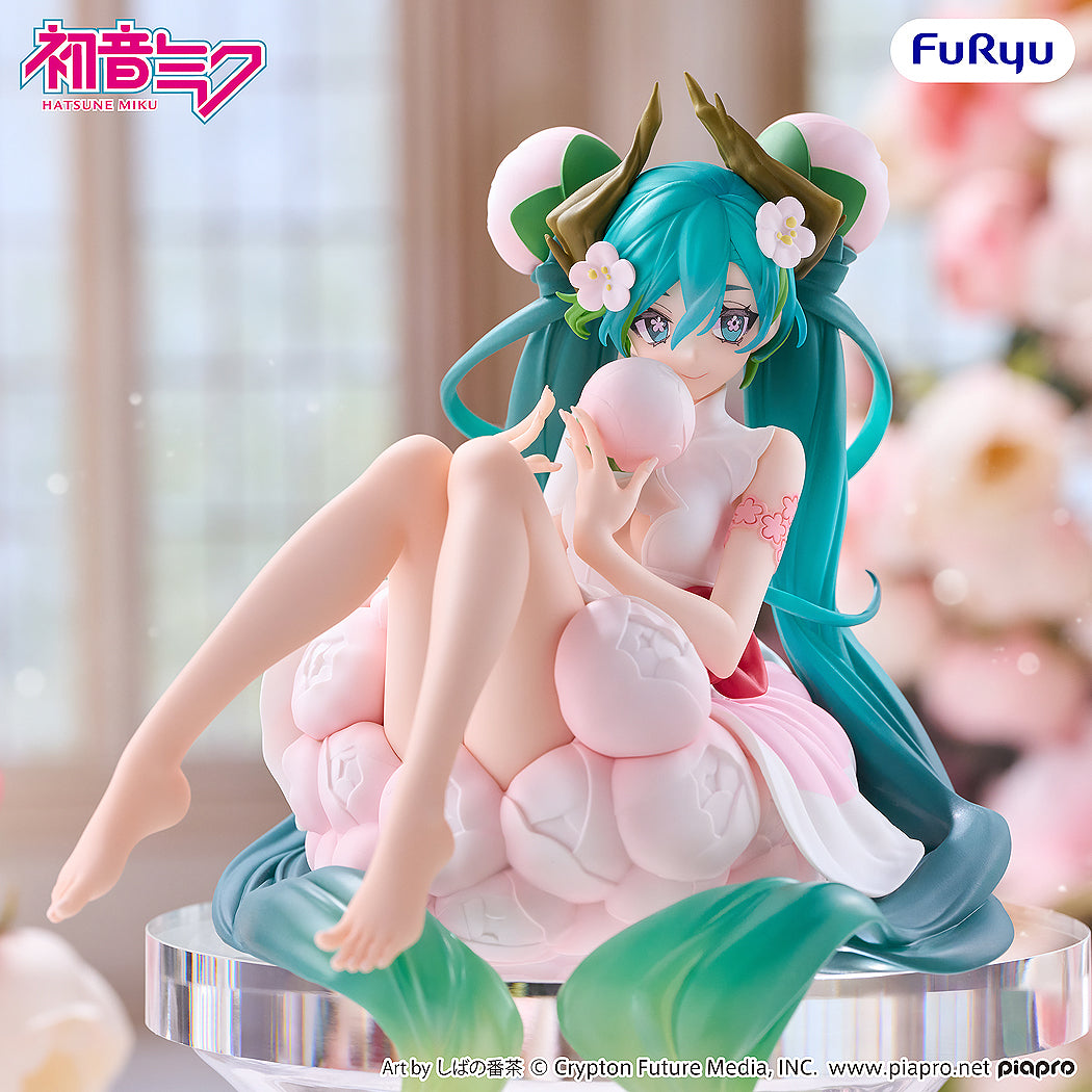 Noodle Stopper Figure: Hatsune Miku Flower Fairy White Plum Blossom
