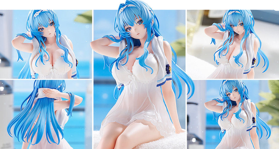 Noodle Stopper Figure: Helm: After Shower (Goddess of Victory: NIKKE) - Box image
