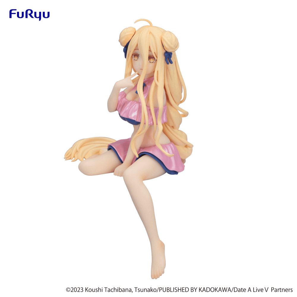 Noodle Stopper Figure: Mukuro Hoshimiya Swimsuit Pastel Pink Color Ver. (Date A Live)