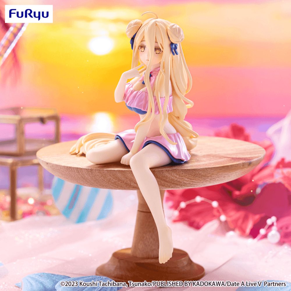 Noodle Stopper Figure: Mukuro Hoshimiya Swimsuit Pastel Pink Color Ver. (Date A Live)