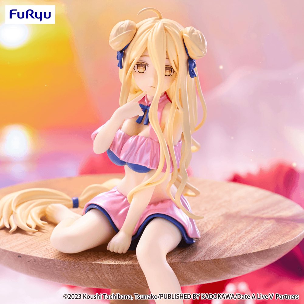 Noodle Stopper Figure: Mukuro Hoshimiya Swimsuit Pastel Pink Color Ver. (Date A Live)