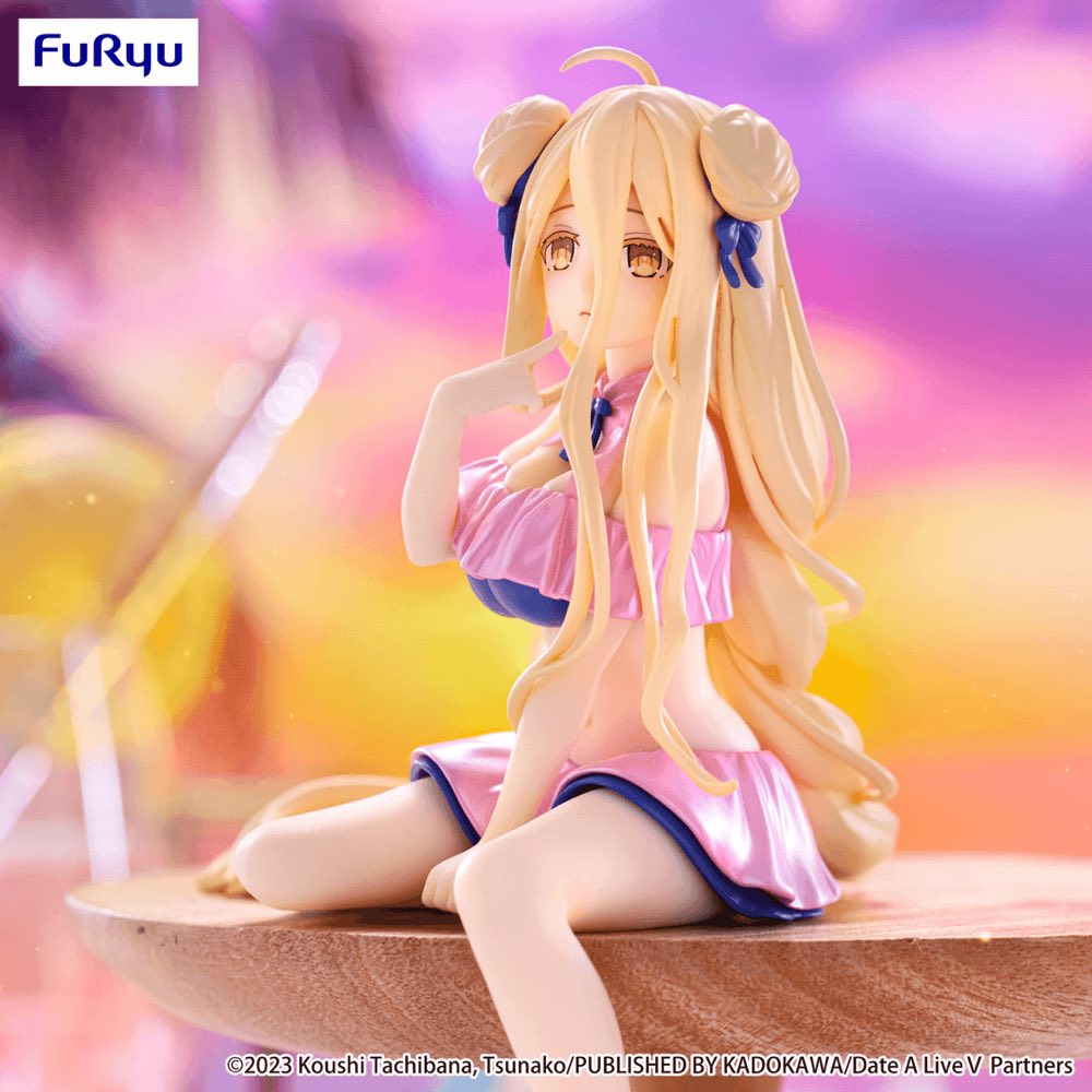 Noodle Stopper Figure: Mukuro Hoshimiya Swimsuit Pastel Pink Color Ver. (Date A Live)