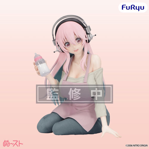 Noodle Stopper Figure: Super Sonico Motherly Comfort Ver. - Box image