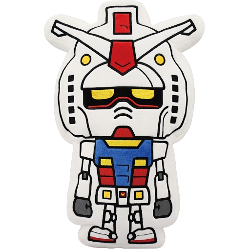Nui Plush Gunpla-kun Die-Cut Plush (Mobile Suit Gundam)