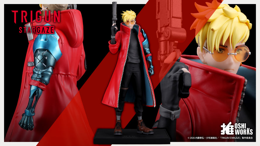 1/8 Oshi Works: Vash the Stampede (Trigun Stampede) - Box image