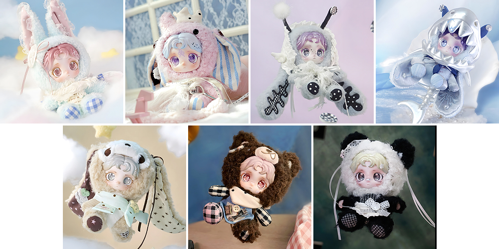 Ossia: Sealed Dreams Series Blind Box Figure (6 per box) - Box image