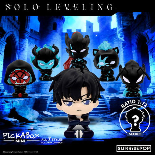 PICKABOX MINI Solo Leveling Mini Figure (6 types + 1 secret / 6 per box) - Box image