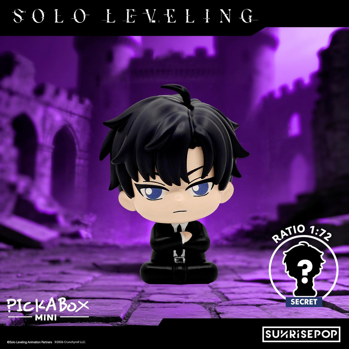 PICKABOX MINI Solo Leveling Mini Figure (6 types + 1 secret / 6 per box)