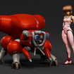 PLAMAX minimum factory 1/20 MF-94 Motoko Kusanagi with Fuchikoma (Ghost in the Shell) PLAMAX minimum factory 1/20 MF-94 Motoko Kusanagi with Fuchikoma (Ghost in the Shell)