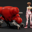 PLAMAX minimum factory 1/20 MF-94 Motoko Kusanagi with Fuchikoma (Ghost in the Shell) PLAMAX minimum factory 1/20 MF-94 Motoko Kusanagi with Fuchikoma (Ghost in the Shell)