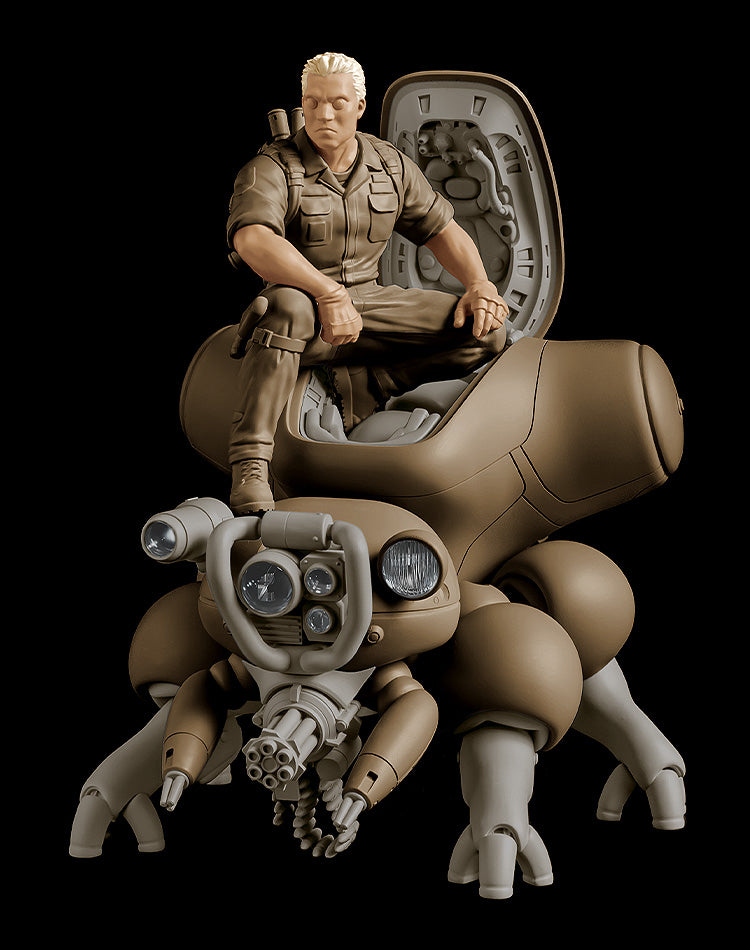 PLAMAX minimum factory 1/20 MF-95 Batou with Fuchikoma (Ghost in the Shell)