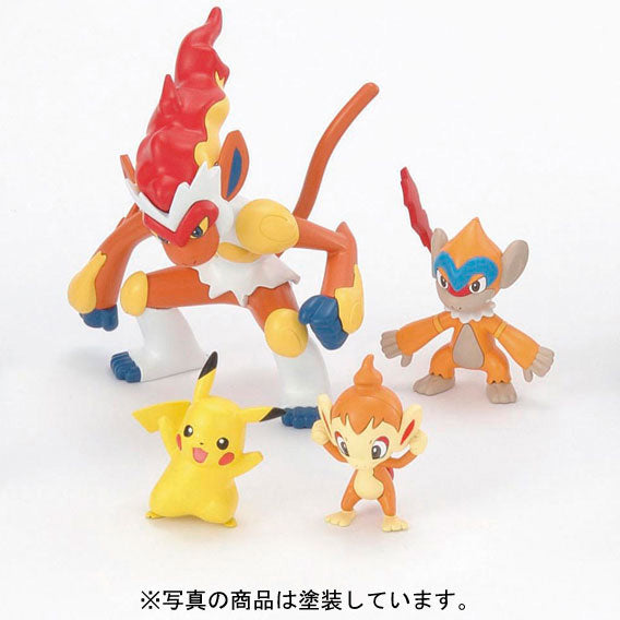 Pokemon Evolution Model Pokémon Model Kit Evolution 07 Infernape Set – Gundam Planet