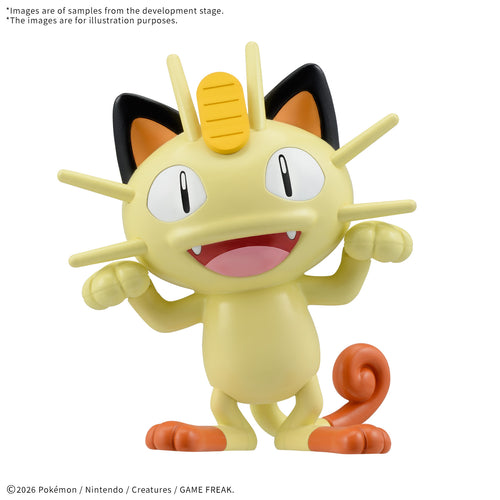 Pokemon Model Kit Quick!! 28 Meowth - Box image