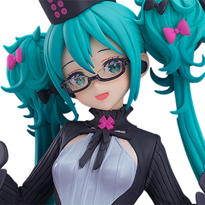POP UP PARADE Hatsune Miku: Glasses x Café Ver. - Box image